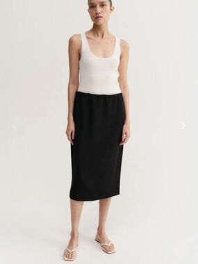 NWT Almada Label Cia Silk Skirt